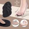 3 Pairs of Forefoot Pads Gel, Reusable Gel Insert, High