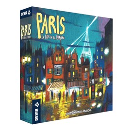 Devir Paris La Cité de la Lumiére en Español, Juego de Mesa