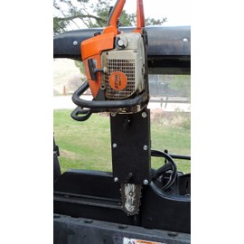Honda Pioneer Roll Bar Chainsaw Mount Fits all Round Roll Bars 1.5" to 2" RCM-3012 Hornet outdoors