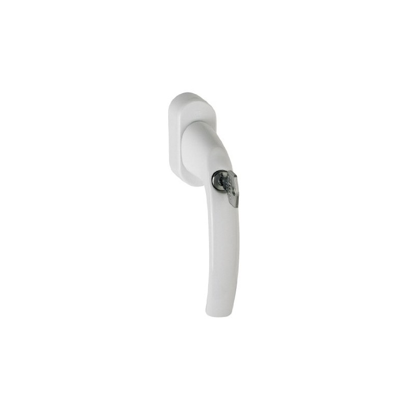 HOPPE Atlanta Secu100 + Secustik Window Handle 7/40 mm Aluminium