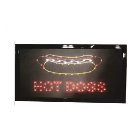 Radox Anuncio Luminoso De Led Letrero Hot Dogs Para Negocio