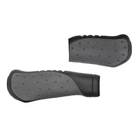 Velo Unisex's Ergogel D2 Ergonomic Grip, Black/Grey, 135 mm + 92 mm