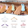 Space Saving Connection Hook, 40Pcs Space Saving Hanger Hook Connector