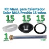 Kit Barra Magnesio, Empaques Y Conos Para Solar De 15tubos