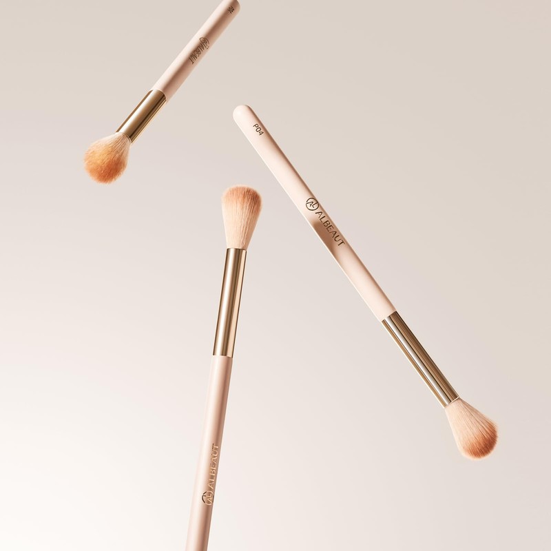 Albeaut Highlighter Brush, Fluffy Eyeshadow Blending Brush, Must-Have Makeup Tool