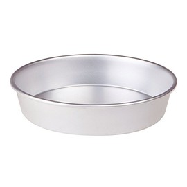 Pentole Agnelli FAMA43 / 626 Konische Kuchenform mit Rand, Aluminium, 26 x 26 x 6 cm