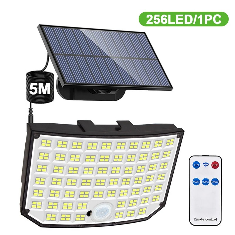 Solar Motion Sensor Light for Outdoor Security – IP65 Waterproof