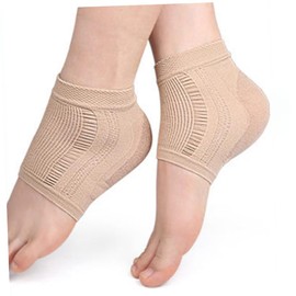 FRCOLOR 3pairs Moisturizing Gel Heel Socks of Portable Foot Sleeves for Cracked Heel Treatment Breathable Design for Home Foot Care for Men Women