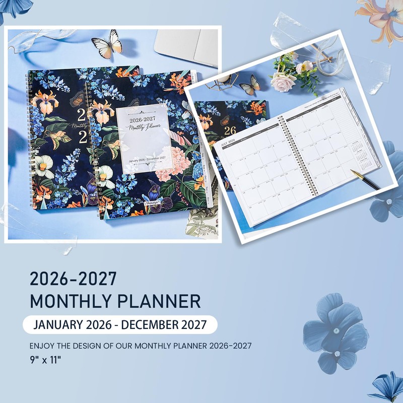 2026-2027 Monthly Planner/Calendar - Monthly Calendar 2026-2027, January 2026 -