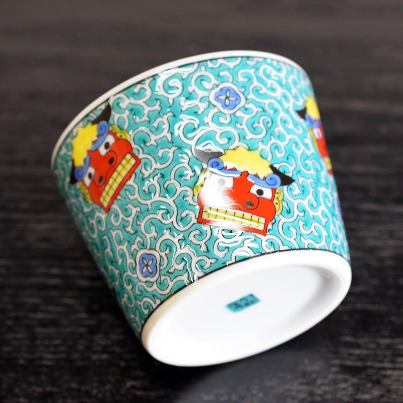 Sobachoko Stylish Tableware, Kutani Ware, Soba Bokokuchi, Shishimai, Ceramic, Japanese