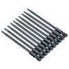 10 PCS T10 Magnetic Screwdriver Bits 1/4 Hex Shank Star