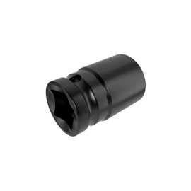 Aopin 1Pcs Cr-V Steel Impact Socket 1/2 Inch Drive 19mm Metric Short Impact Socket Nut Driver Wrench for Hex Nut Bolt Removal Auto Repair