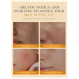 Vitamin C Booster Shot Serum with Glutathione  Niacinamide - Anti-Aging Day Night Face Serum for Dark Spots, Pore Minimizing, Skin Barrier Repair...  