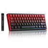 MIKIBY Alux60-60% Mechanical Gaming Keyboard Wired, Magnetic Switch Hot Swappable,