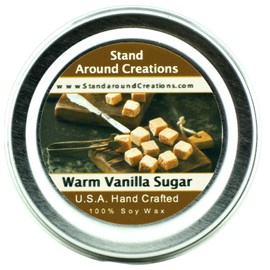 Stand Around Creations Soy Aromatherapy Candle - Scent: Coconut 2oz White