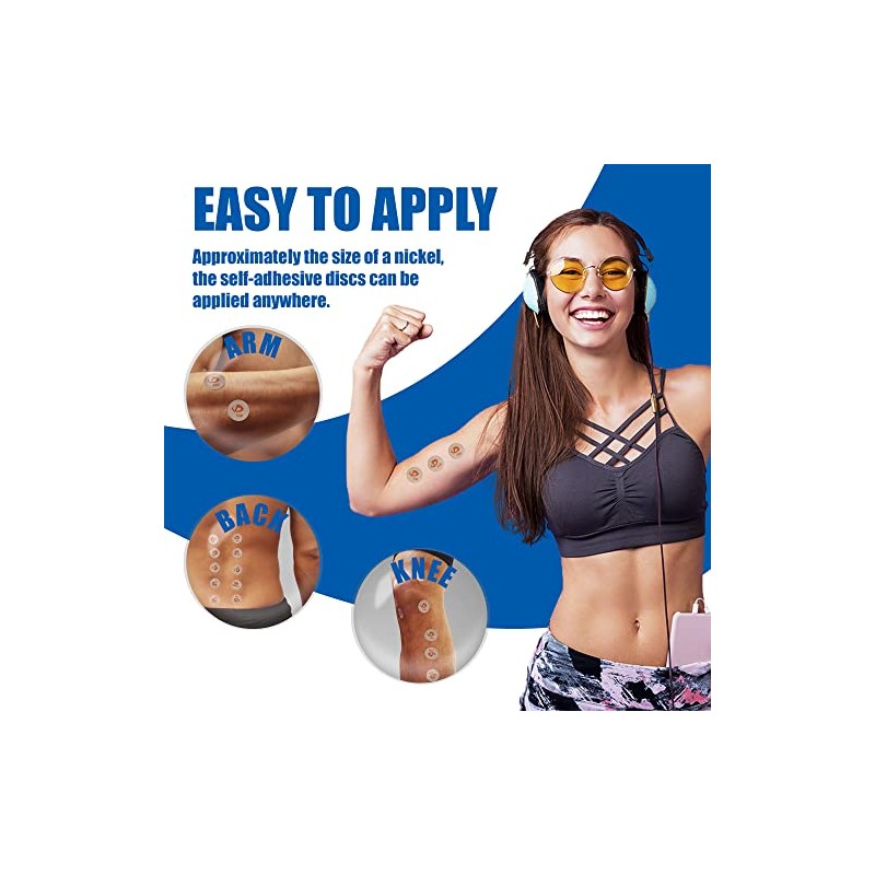 Phiten X30 Titanium Power Tape Discs - Round Shaped Discs