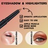Nude Eyeshadow Stick Matte Shimmer Eye Shadow Pencil Crayon Soft