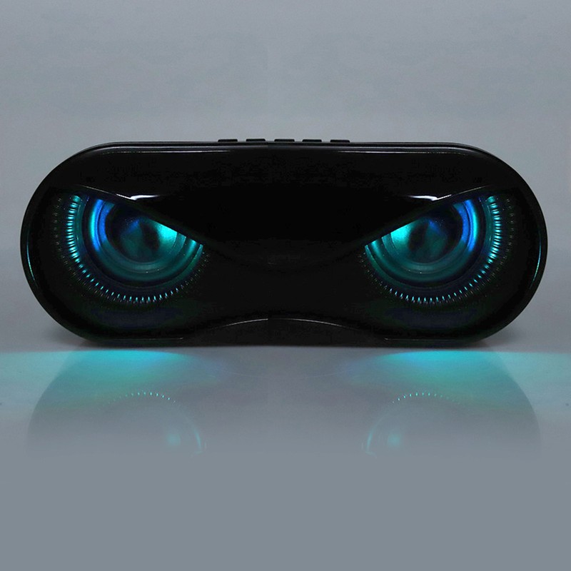 ABS Multifunction Alarm Clock Bluetooth Speaker Voice Prompt Call Function
