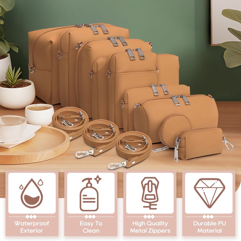 Joyway Detachable Shoulder Strap for Travel Cosmetic Bag, Wide Replacement