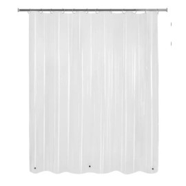Mainstays Lightweight Shower Curtain Liner 70”x71”. Multiple Colors Available