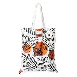 Sand Cloud Everyday Tote Bags for Women, Retro Turtles - 100% Organic Cotton, Durable and Stylish Canvas Tote Handbag with Interior Pouch Pockets for Travel, Work, and Daily Adventure