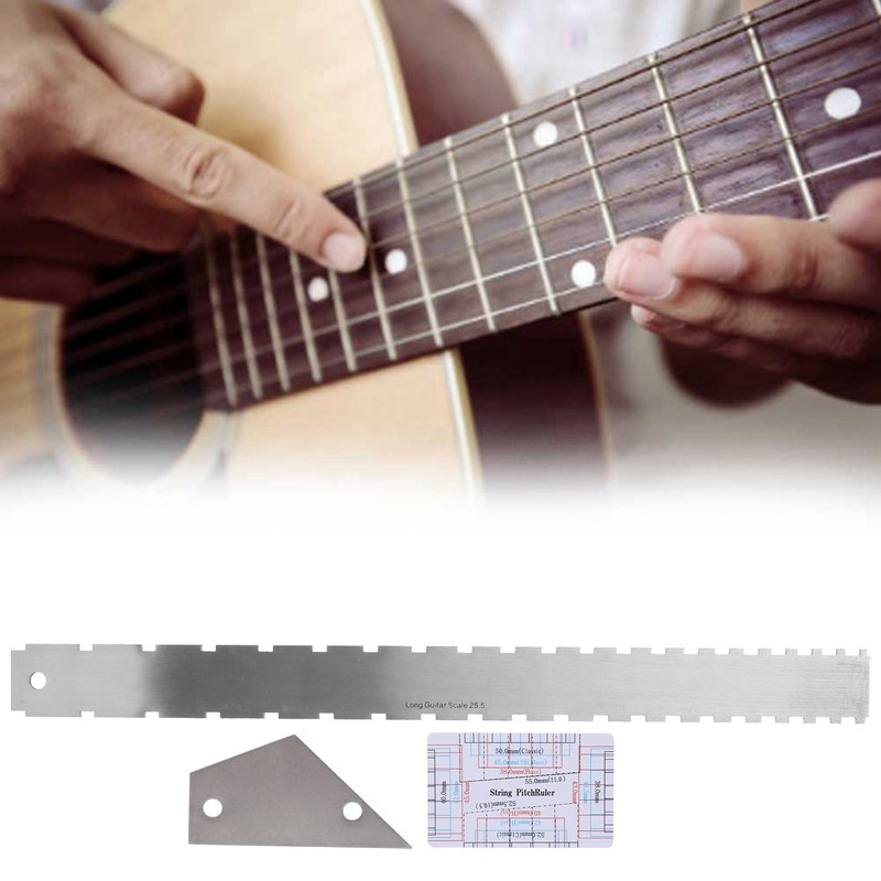Guitar Neck Straight Edge Ruler String Action Ruler Guitar Fret