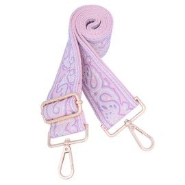 chushui Embroidery Purse Strap,2" Wide Crossbody Replacement Strap,Guitar Style Shoulder Strap for Bag,Handbag