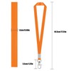Pagezol 10 Pack Lanyards for Id Badges Black Key Lanyard