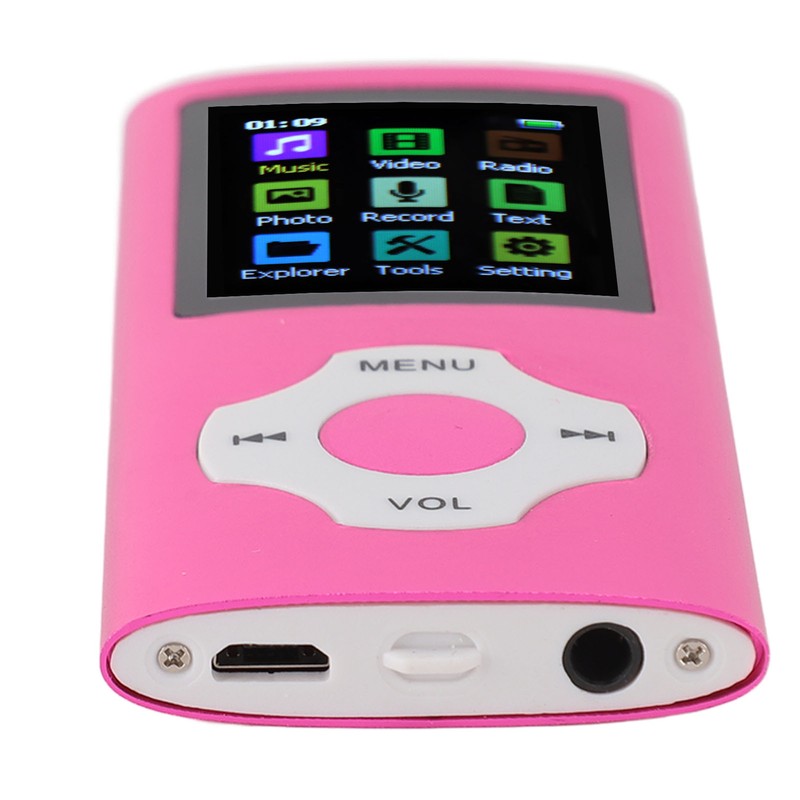 MP3 Player HiFi Lossless Rechargeable 1.8in TFT Screen Portable Music