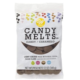Wilton 2201-9068 Light Cocoa Candy Melts, 340g (12oz), Brown