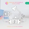 ZigBee Switch Nous L6Z - Alexa Light Switch Flush-Mounted Tuya