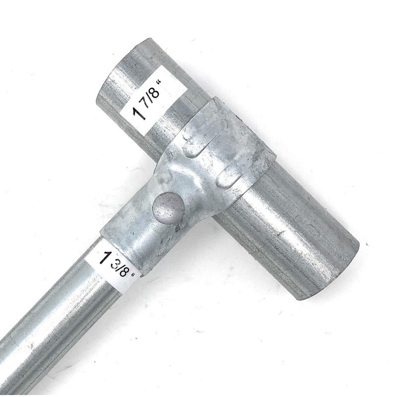 Chain Link Fence End Rail Clamps with Bolts & Nuts