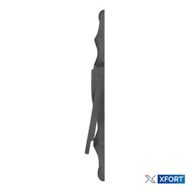 XFORT® Door Knocker Smooth Black, Victorian Urn Door Knockers for Front Door, Elegant Front Door Furniture with a Classic Period Design, Perfect for Alerting You of Visitors to Your Home Door Knockers