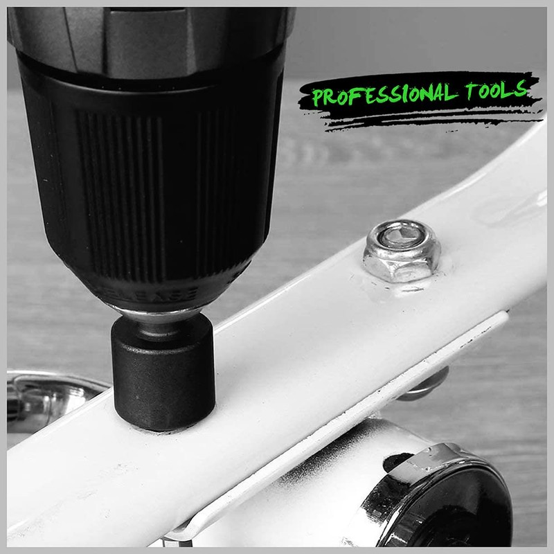 SWANLAKE 20 Pcs Nut Driver Set, 1/4'' Hex Shank Quick-Change