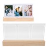 Instant Photo Frames, Mini Acrylic Night Light Desktop Picture Frame