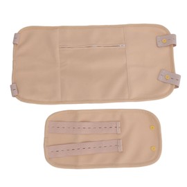 Castor Oil Pack Kit Reusable Soft Cloth Comfortable Promote Sleep Button Type Castor Oil Pack for Waist Arm Legs