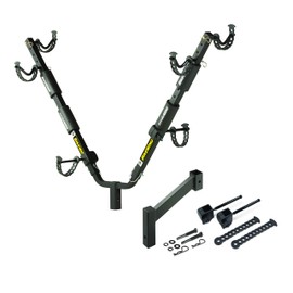 Let's Go Aero Bike Wing Double Bike Carrier for Utility and Cargo Trailers and Towing Vehicles