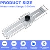 Precision Marking Gauge 200 mm, Marking Tool Metal, Marking Gauge