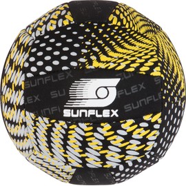 Sunflex Neopren Zubehör Beach und Funball Splash Größe 3 in schwarz | Volleyball weich und leicht für den Strand und das Wasser | extrem robust und für Jede Altersgruppe