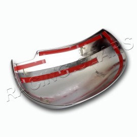 Racing_Gear CHROME ABS SIDE VIEW MIRROR COVERS CAP/NO TURN SIGNAL FIT 10-15 TOYOTA PRIUS