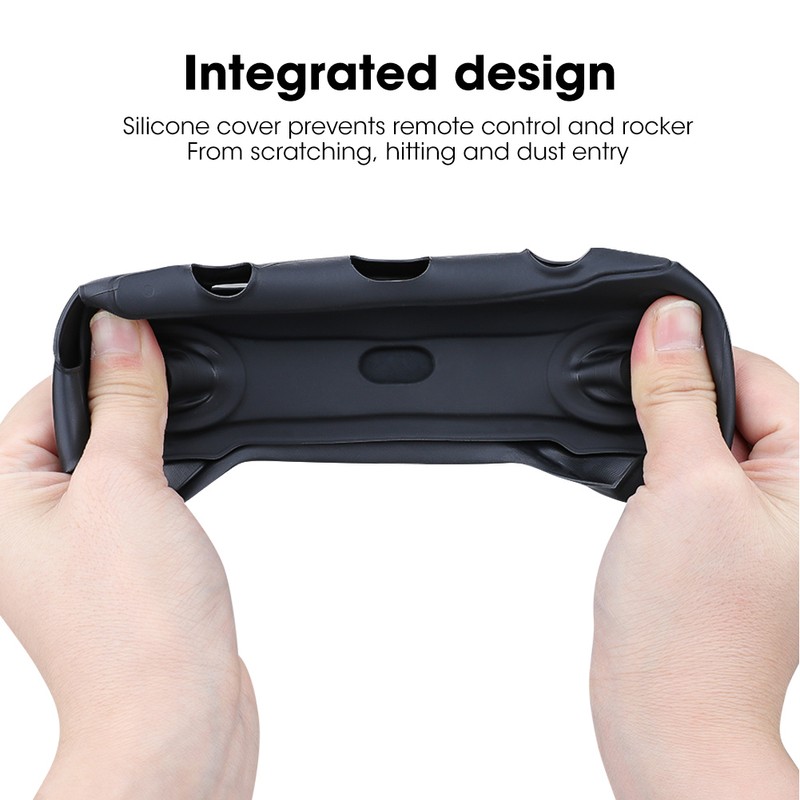 Black Silicone Drone Remote Control Protective Cover Controller Case RC