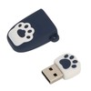 U Disk USB2.0 Hot Swap Cat Paw Shape Cartoon Style