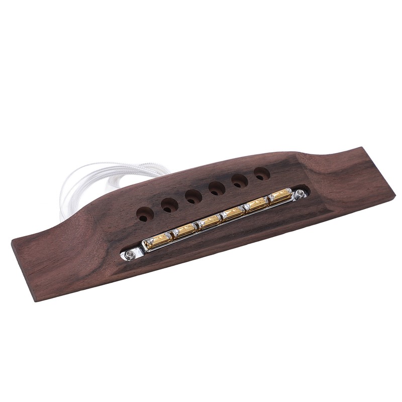 Piezo Pickup Active Dynamic for Folk Acoustic Guitar Bridge Sound