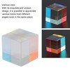 Prism Cube Optical Glass RGB Dispersion Color Cube Sun Catcher