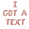 I Got a Text Banner for Love Island Themed Bachelorette