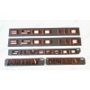 GM Auto Black Red Doors 3500HD Rear Silverado Hood Duramax