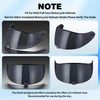 VCOROS R420 Helmet Shield -R420 Motorcycle Helmet Visor Face Shield