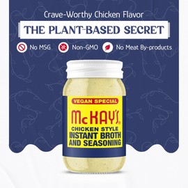 McKay's Chicken-Style Seasoning, Gluten-Free, Low Cholesterol, Fat-Free, MSG-Free, Sugar-Free, Meat By-Product Free (5 lb)