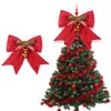 Christmas Tree Bows Red Bows for Christmas Tree Large Christmas
