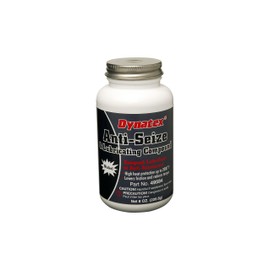 Dynatex 143490 Nickel Anti-Seize - Superior Heavy Duty 8oz Bottle, Anti Seize Thread Lubricant, High Heat Protection Up to 2000°F, Ideal for Manifold Studs, Heat Exchangers, Furnace Hinges and More